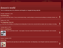 Tablet Screenshot of deneensworld.blogspot.com