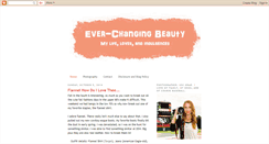 Desktop Screenshot of everchangingbeauty.blogspot.com