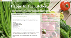 Desktop Screenshot of happyinthekitchen-withtara.blogspot.com