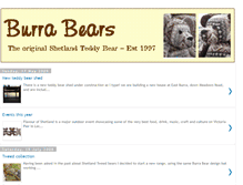 Tablet Screenshot of burrabears.blogspot.com