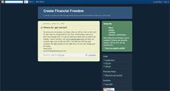 Desktop Screenshot of createfreedom.blogspot.com