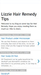 Mobile Screenshot of lizzie-hair-remedy-tips.blogspot.com