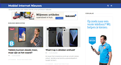 Desktop Screenshot of mobielinternetnieuws.blogspot.com