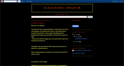 Desktop Screenshot of alejandroamador97.blogspot.com