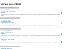 Tablet Screenshot of compraconcriterio.blogspot.com