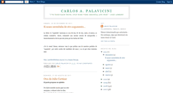Desktop Screenshot of carlospalavicini.blogspot.com