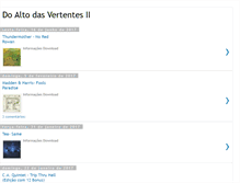 Tablet Screenshot of doaltodasvertentes2.blogspot.com