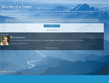 Tablet Screenshot of jouneyofadiet.blogspot.com