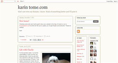 Desktop Screenshot of karintome.blogspot.com