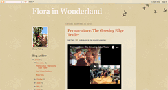 Desktop Screenshot of florainwonderland.blogspot.com