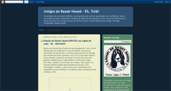 Desktop Screenshot of amigosdobassethound-rs.blogspot.com