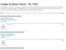 Tablet Screenshot of amigosdobassethound-rs.blogspot.com