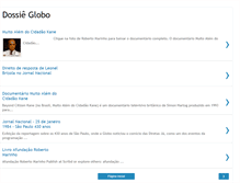 Tablet Screenshot of dossieglobo.blogspot.com