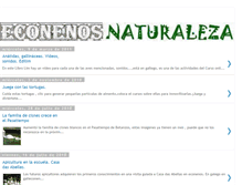 Tablet Screenshot of econenos-naturaleza.blogspot.com