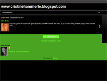 Tablet Screenshot of cristinehammerle.blogspot.com
