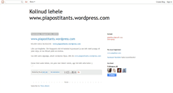 Desktop Screenshot of piapostitants.blogspot.com