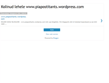 Tablet Screenshot of piapostitants.blogspot.com