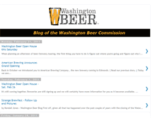 Tablet Screenshot of drinkwashingtonbeer.blogspot.com
