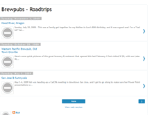 Tablet Screenshot of brewpubs-roadtrips.blogspot.com
