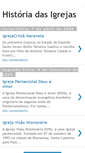 Mobile Screenshot of historiadasigrejas.blogspot.com