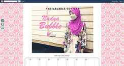 Desktop Screenshot of nadyabubblecontest.blogspot.com