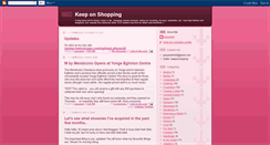 Desktop Screenshot of keeponshopping.blogspot.com