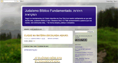Desktop Screenshot of judaismobiblico.blogspot.com