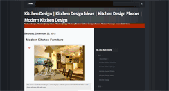 Desktop Screenshot of apartmentkitchendesignsideas.blogspot.com