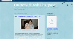 Desktop Screenshot of cuartetosdetodaslasepocas.blogspot.com