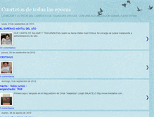 Tablet Screenshot of cuartetosdetodaslasepocas.blogspot.com