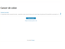 Tablet Screenshot of cancerdecoloninfo.blogspot.com