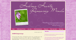 Desktop Screenshot of healingheartsrenewingminds.blogspot.com