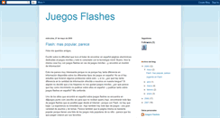 Desktop Screenshot of juegos-flashes.blogspot.com