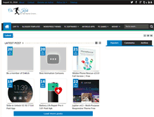 Tablet Screenshot of onkick.blogspot.com