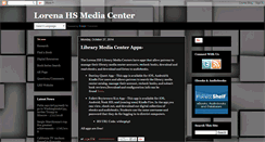 Desktop Screenshot of lhsmediacenter.blogspot.com