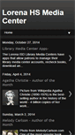 Mobile Screenshot of lhsmediacenter.blogspot.com