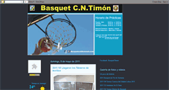 Desktop Screenshot of basquettimon.blogspot.com