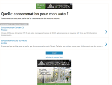Tablet Screenshot of consommation-auto.blogspot.com