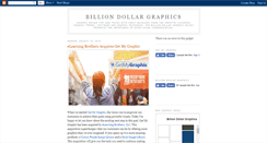 Desktop Screenshot of billiondollargraphics.blogspot.com