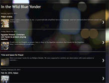Tablet Screenshot of inthewildblueyonder.blogspot.com