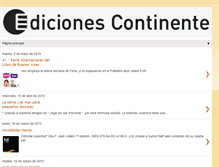 Tablet Screenshot of continentelij.blogspot.com