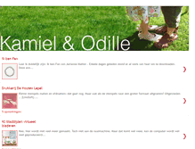 Tablet Screenshot of kamielandodille.blogspot.com