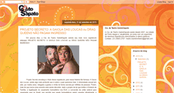 Desktop Screenshot of ciadeteatrogatoesapato.blogspot.com