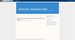 Desktop Screenshot of aishwarya-rai-bikini.blogspot.com