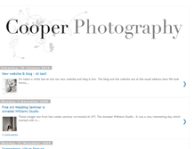 Tablet Screenshot of cooper-photography.blogspot.com