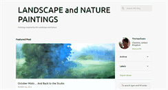 Desktop Screenshot of landscape-paintings.blogspot.com