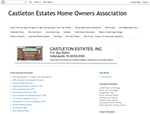 Tablet Screenshot of castletonestateshoa.blogspot.com