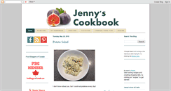 Desktop Screenshot of jennys-cookbook.blogspot.com