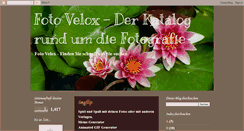 Desktop Screenshot of foto-velox.blogspot.com