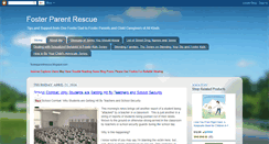 Desktop Screenshot of fosterparentrescue.blogspot.com